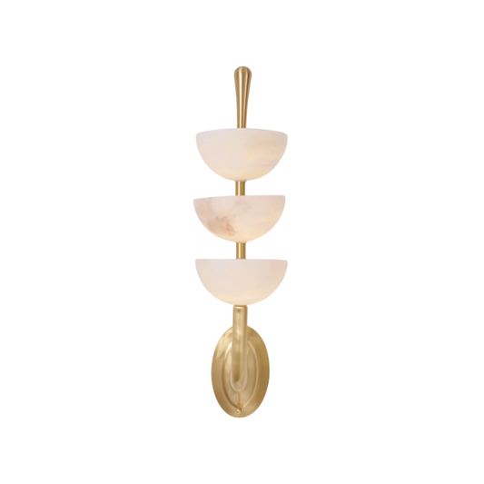 Faux Alabaster Wall Sconce