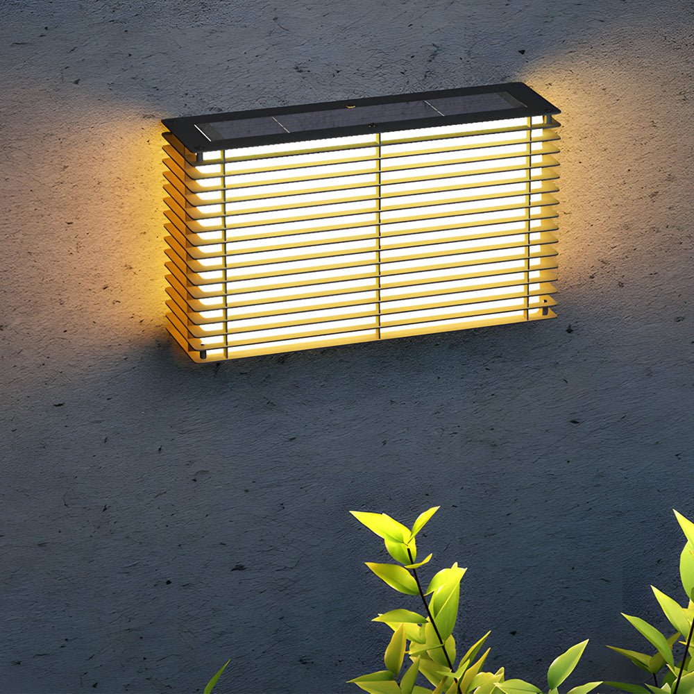 Persiana Louvered Outdoor Wall Light