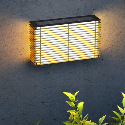 Persiana Louvered Outdoor Wall Light