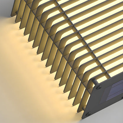 Persiana Louvered Outdoor Wall Light
